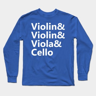 String Quartet & Long Sleeve T-Shirt